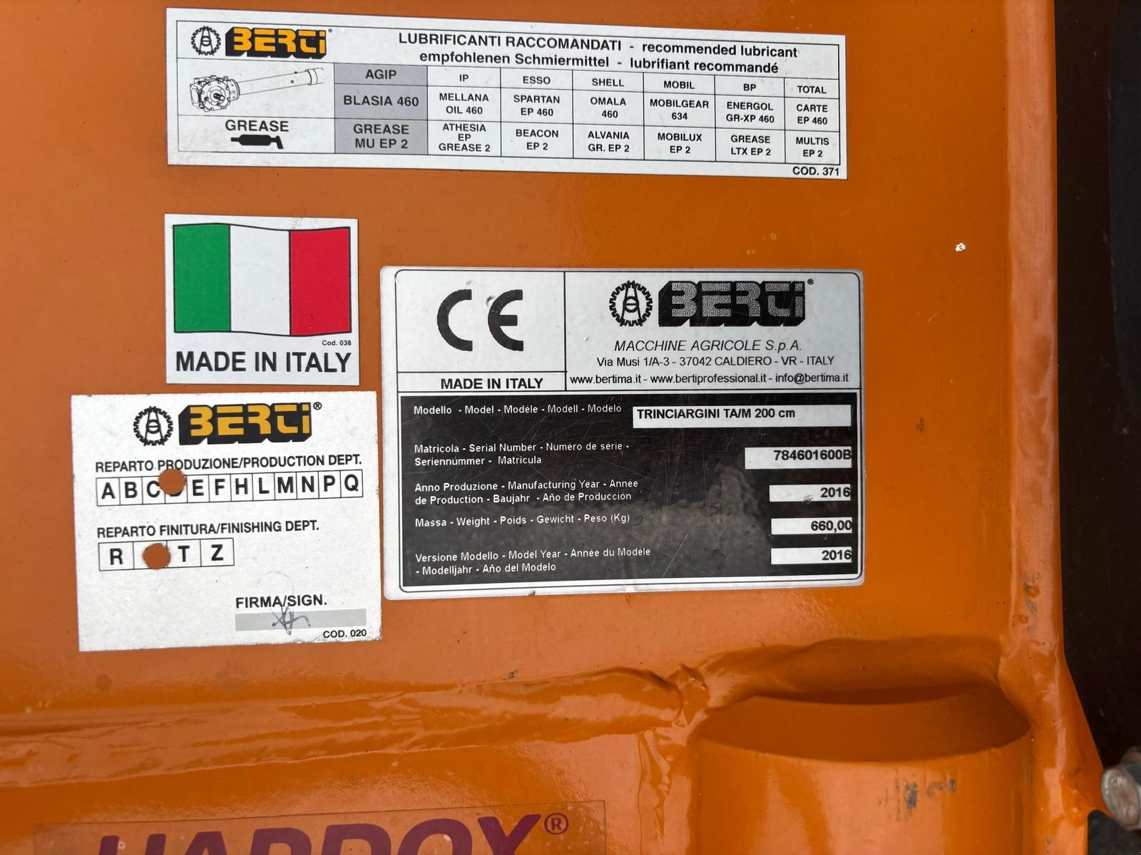 Mulchgerät & Häckselgerät tipa Berti TA/M 200, Gebrauchtmaschine u Hürm (Slika 5)