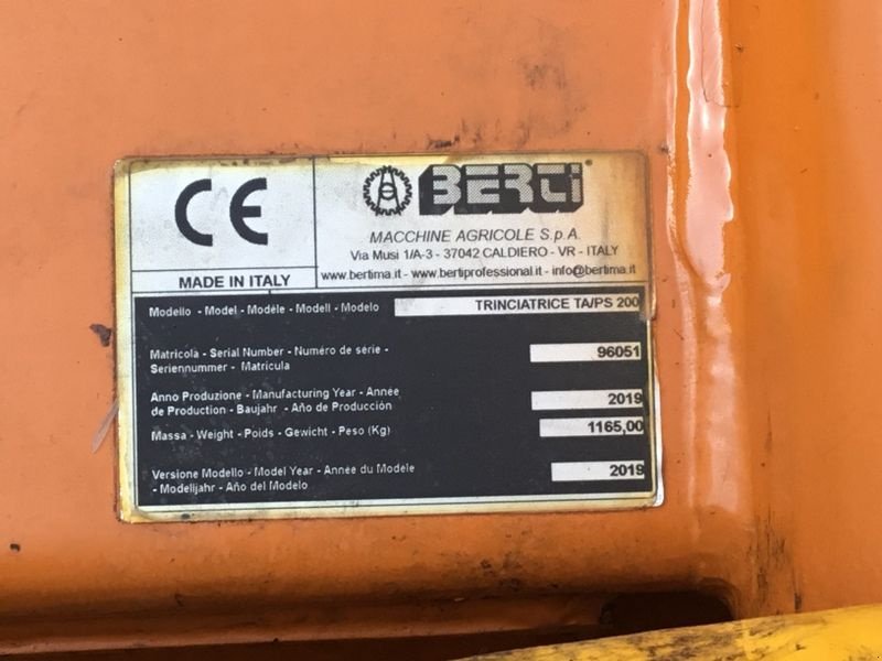 Mulchgerät & Häckselgerät a típus Berti TA/PS, Gebrauchtmaschine ekkor: Straden (Kép 6)