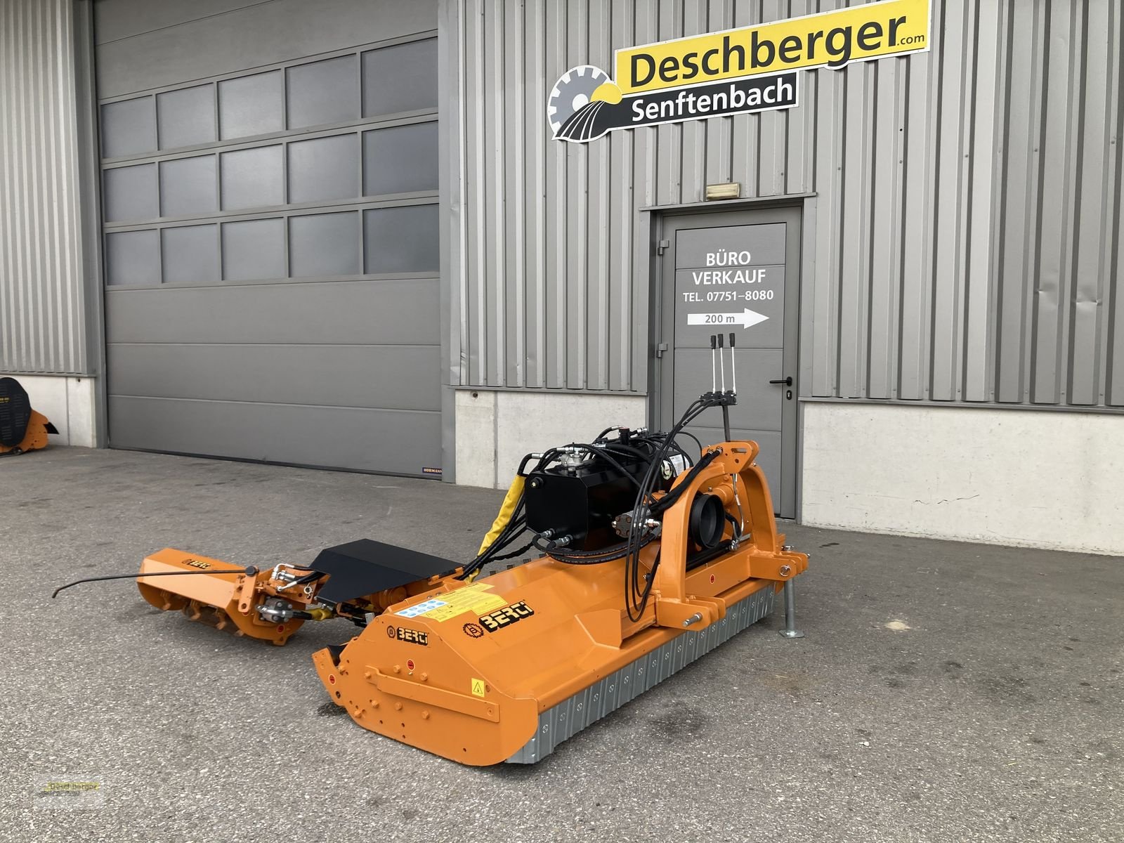 Mulchgerät & Häckselgerät van het type Berti TFB/Y 200 + SPEEDY, Gebrauchtmaschine in Senftenbach (Foto 1)