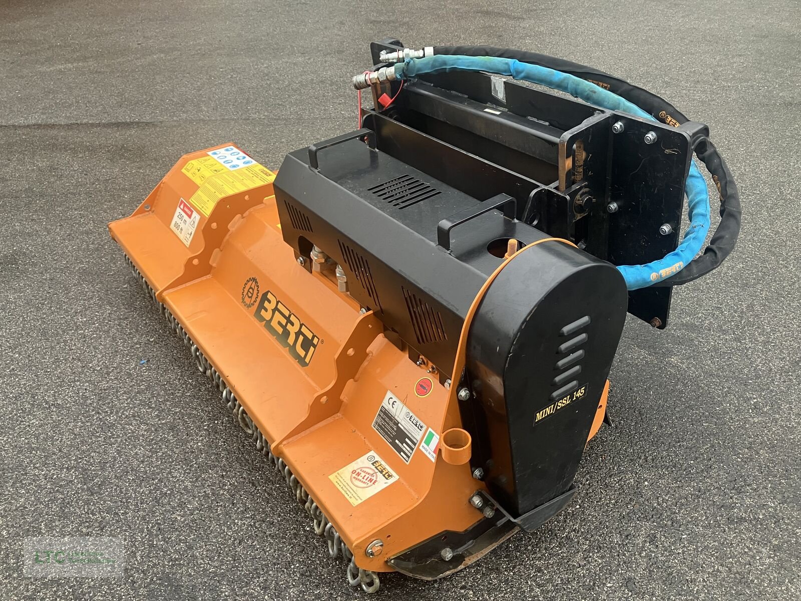 Mulchgerät & Häckselgerät typu Berti Trinciatrice MINI/ SSL 145, Gebrauchtmaschine v Redlham (Obrázek 1)