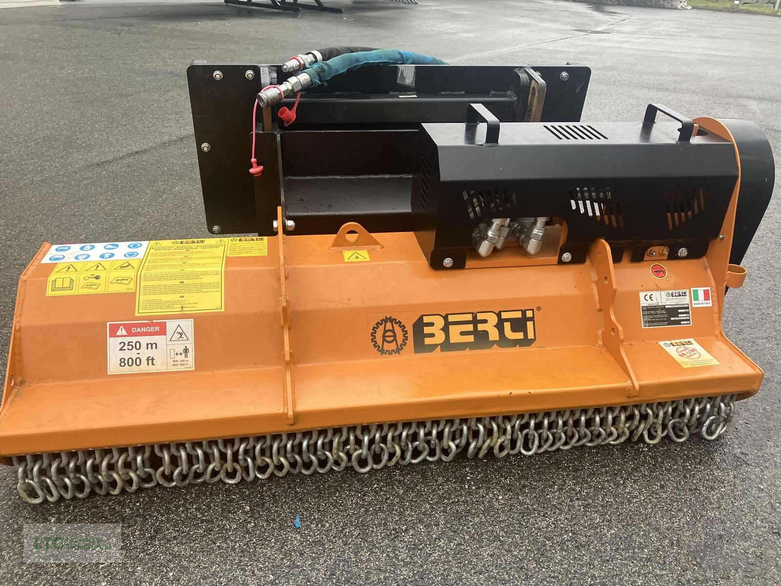 Mulchgerät & Häckselgerät typu Berti Trinciatrice MINI/ SSL 145, Gebrauchtmaschine v Redlham (Obrázek 16)