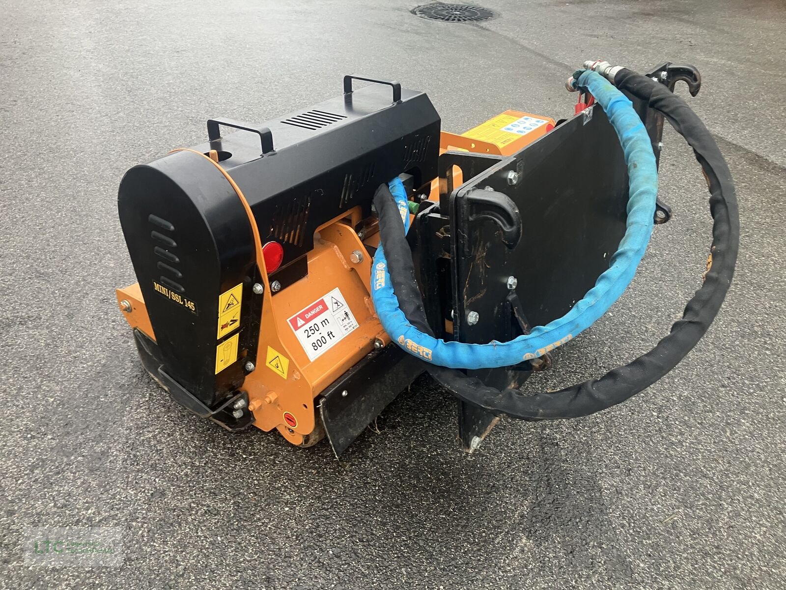 Mulchgerät & Häckselgerät typu Berti Trinciatrice MINI/ SSL 145, Gebrauchtmaschine v Redlham (Obrázek 4)