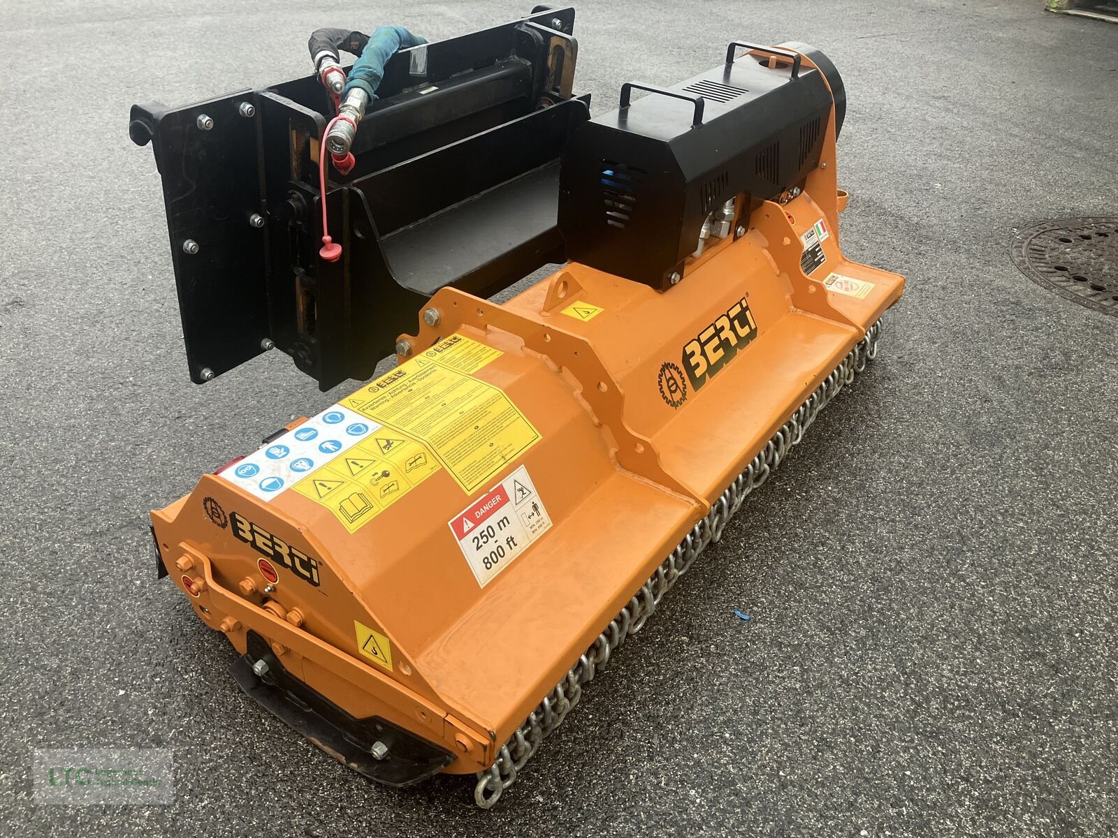 Mulchgerät & Häckselgerät typu Berti Trinciatrice MINI/ SSL 145, Gebrauchtmaschine v Redlham (Obrázek 2)