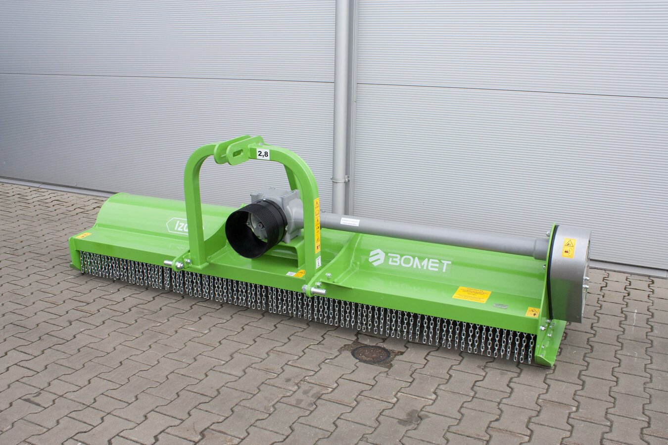 Mulchgerät & Häckselgerät del tipo BOMET Schlegelmäher 2,8 m / Flail mower, Neumaschine In Michałowo (Immagine 7)