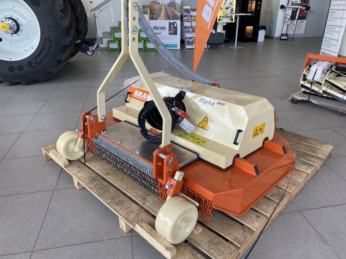 Mulchgerät & Häckselgerät des Typs Braun Mulchgerät Alpha 2000, Neumaschine in Harmannsdorf (Bild 1)