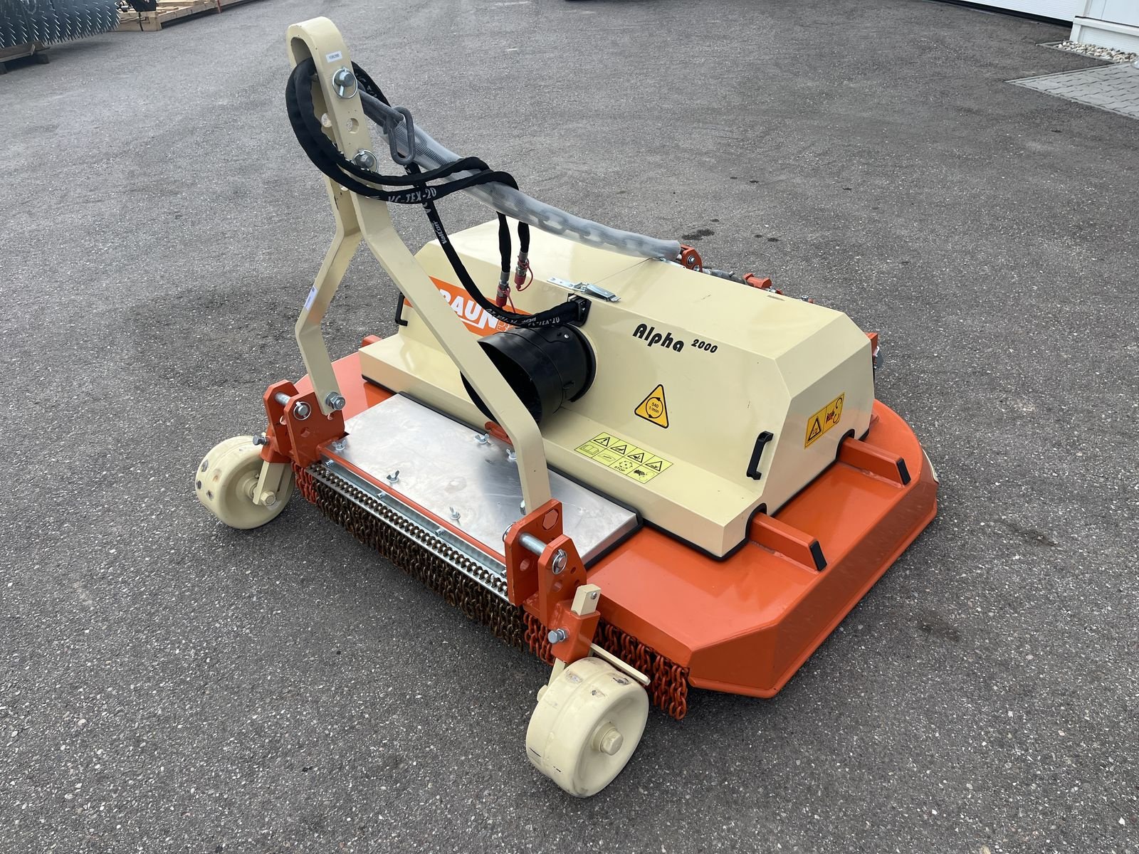 Mulchgerät & Häckselgerät typu Braun Mulchgerät Alpha 2000, Neumaschine v Harmannsdorf (Obrázek 9)