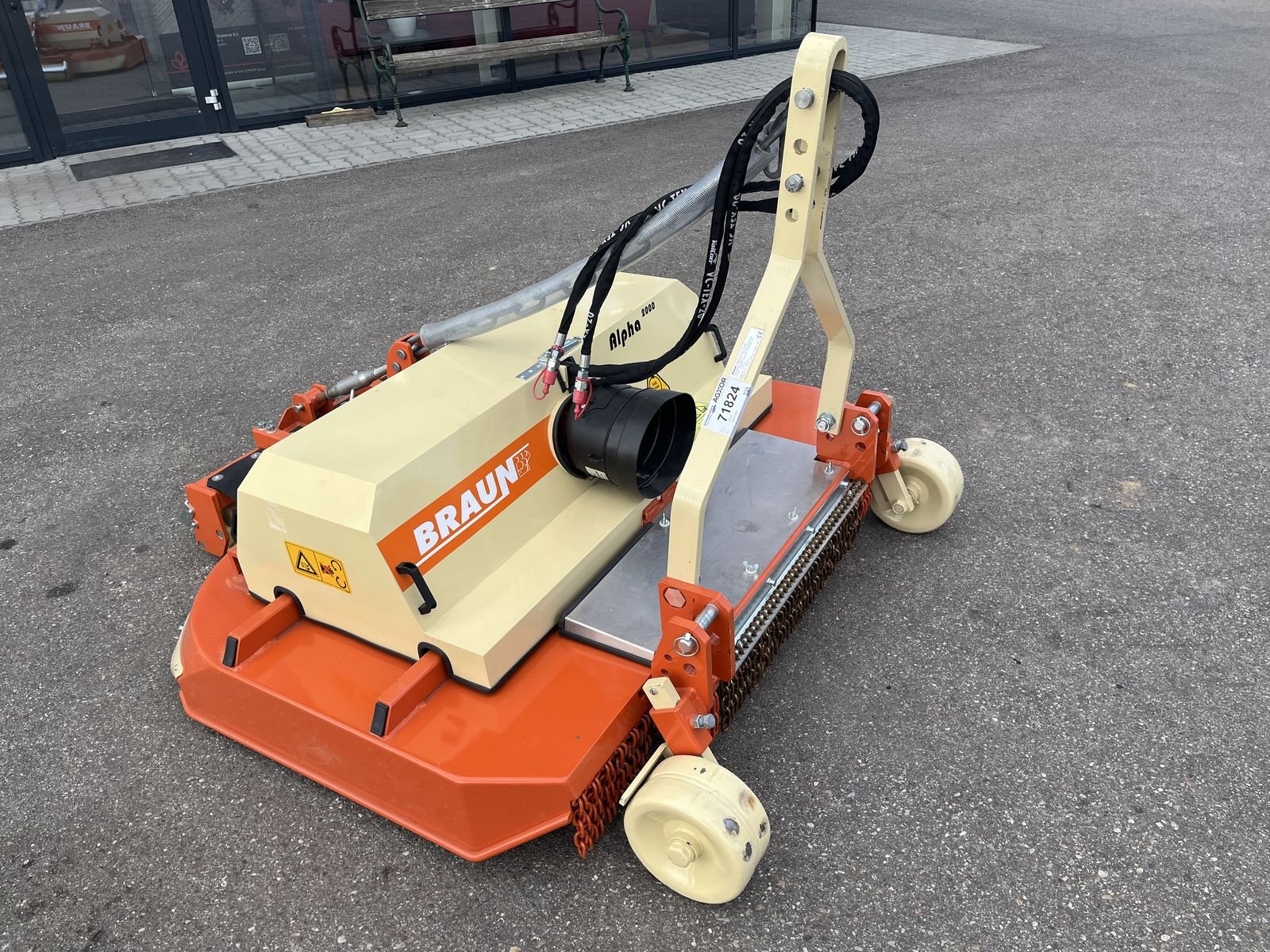 Mulchgerät & Häckselgerät typu Braun Mulchgerät Alpha 2000, Neumaschine v Harmannsdorf (Obrázek 3)