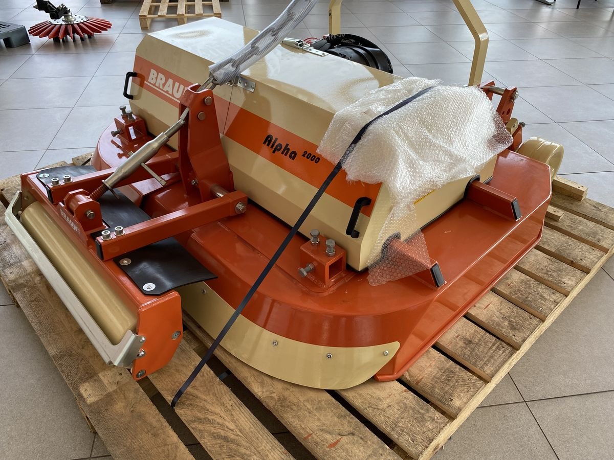 Mulchgerät & Häckselgerät des Typs Braun Mulchgerät Alpha 2000, Neumaschine in Harmannsdorf (Bild 3)