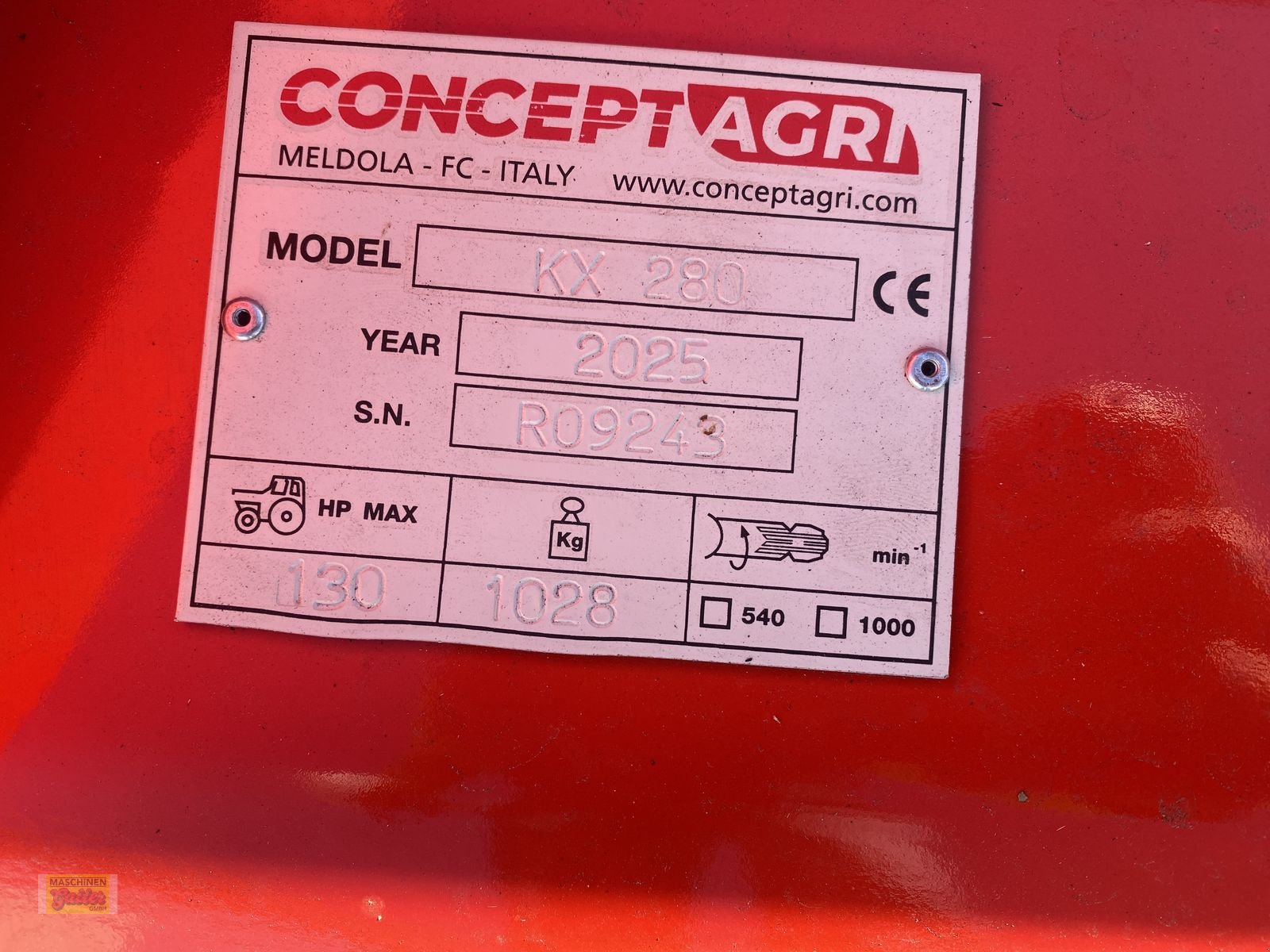 Mulchgerät & Häckselgerät des Typs Cosmo Conceptagri KX 280 Front-Heckmulcher, Neumaschine in Kötschach (Bild 27)