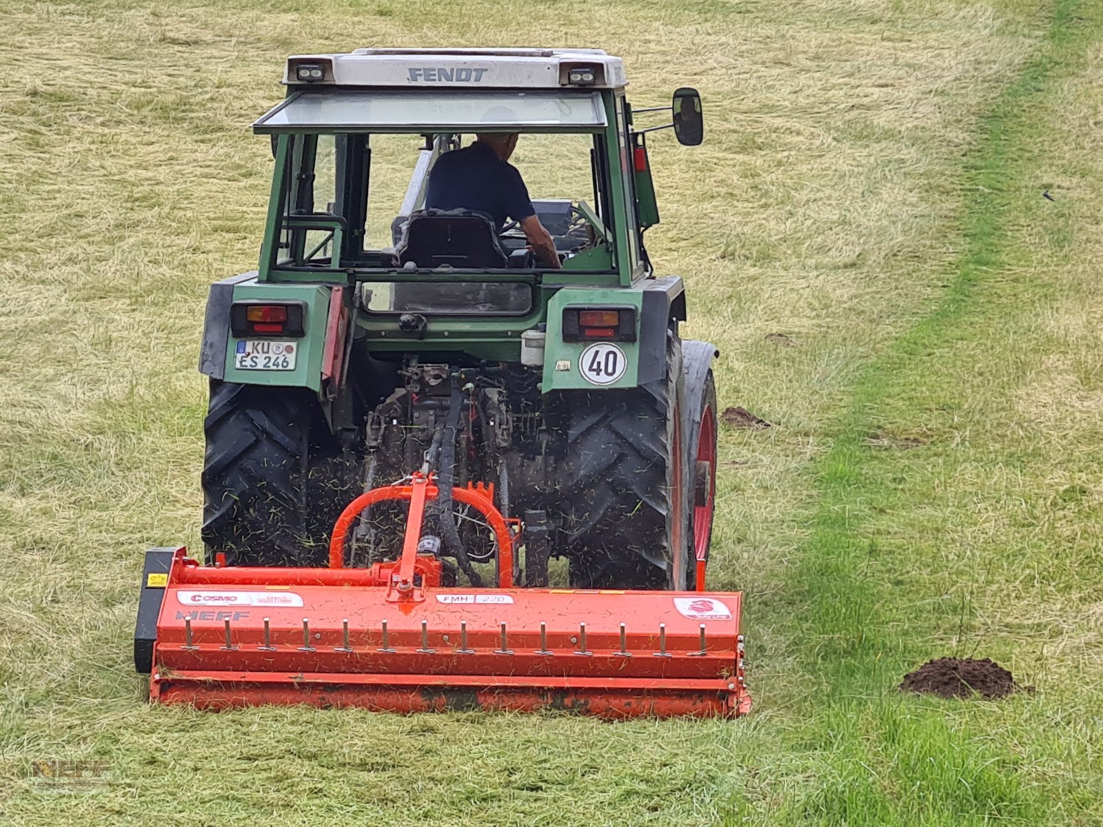 Mulchgerät & Häckselgerät des Typs Cosmo FMH 2,20 m hydr. Seitenverschiebung, Neumaschine in Neudrossenfeld (Bild 7)