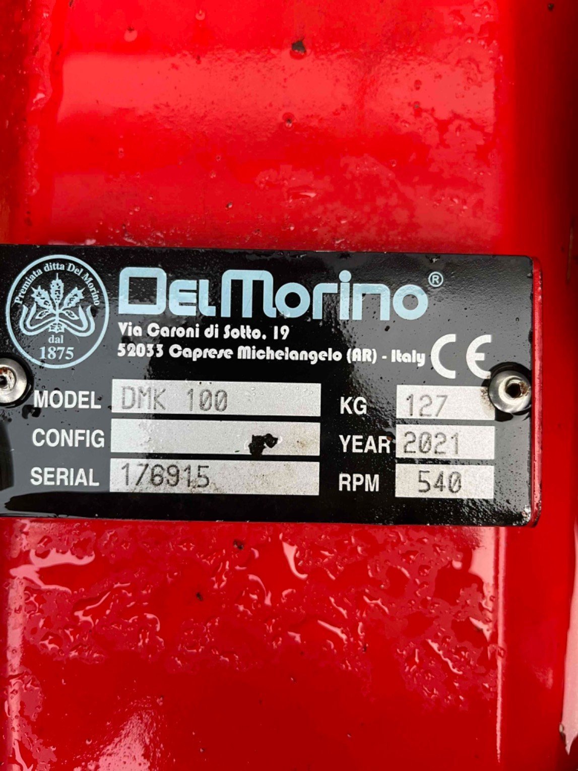 Mulchgerät & Häckselgerät des Typs Del Morino Gyrobroyeur DMK100 Del Morino, Gebrauchtmaschine in LA SOUTERRAINE (Bild 2)