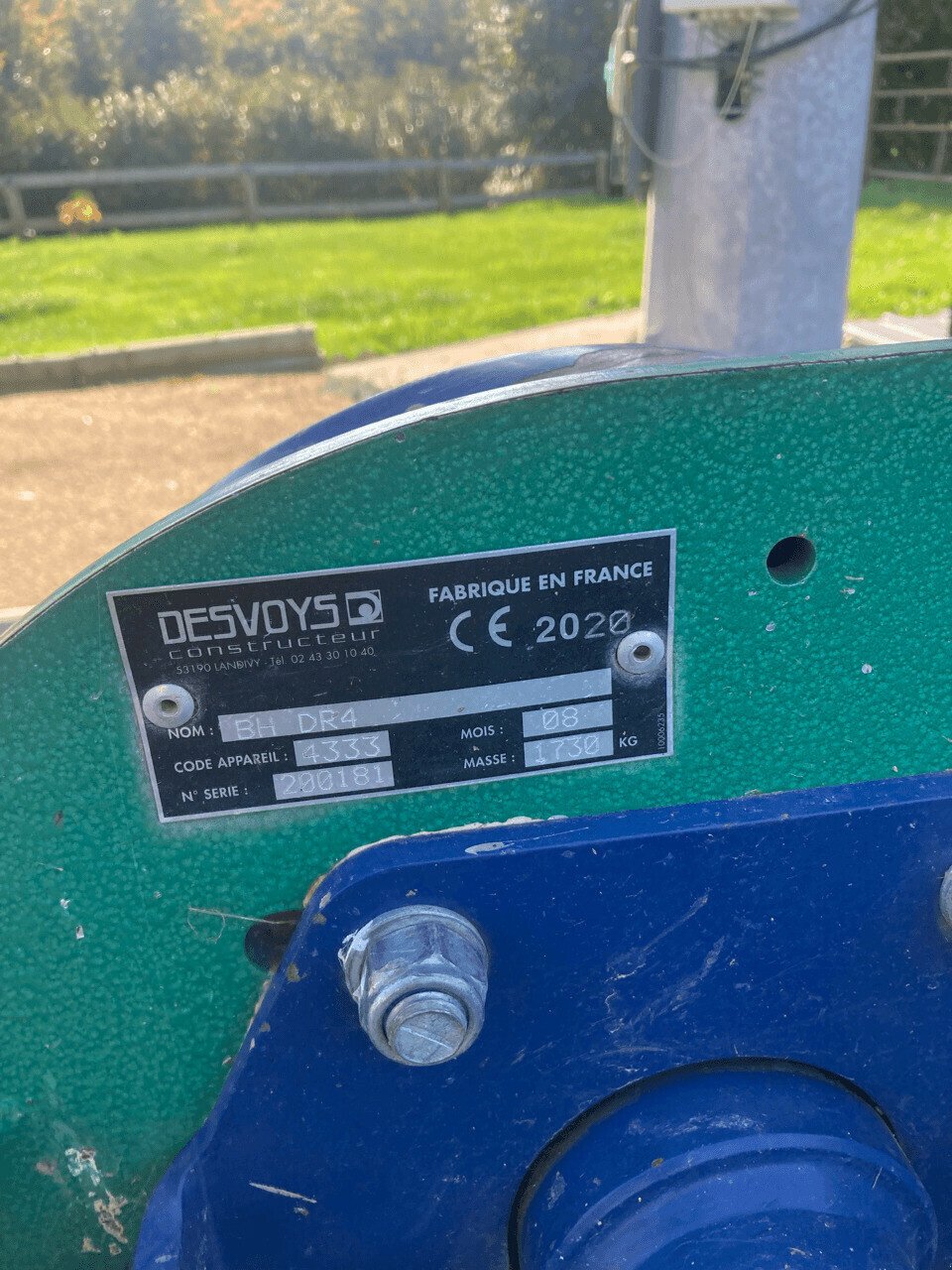 Mulchgerät & Häckselgerät typu Desvoys BROYEUR DR4 3.20 M, Gebrauchtmaschine v ST CLEMENT DE LA PLACE (Obrázok 11)