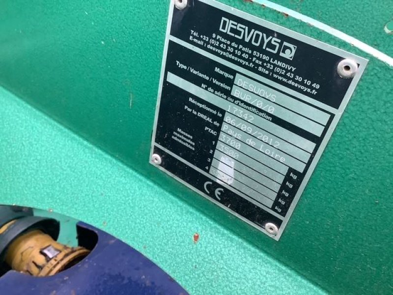 Mulchgerät & Häckselgerät des Typs Desvoys MASTERCOUP, Gebrauchtmaschine in les hayons (Bild 6)