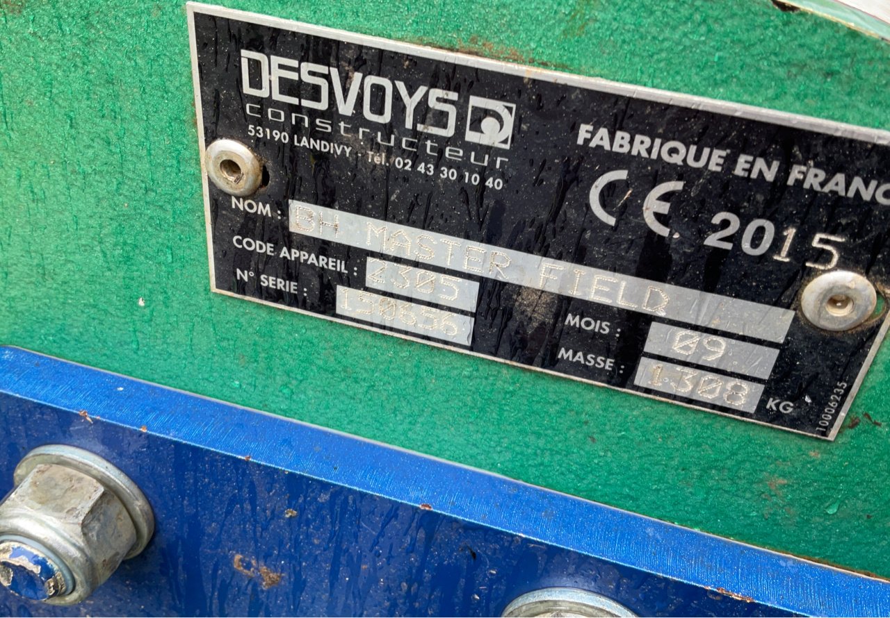 Mulchgerät & Häckselgerät des Typs Desvoys MASTERFIELD 3,20, Gebrauchtmaschine in MORLHON LE HAUT (Bild 11)