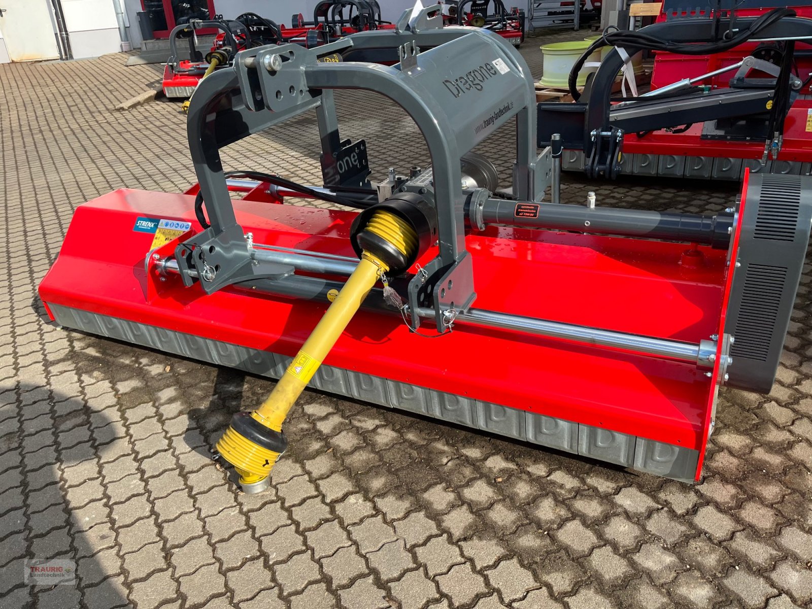 Mulchgerät & Häckselgerät a típus DRAGONE V 280F+H, Neumaschine ekkor: Mainburg/Wambach (Kép 7)