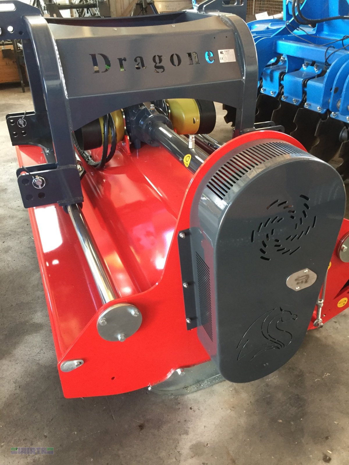 Mulchgerät & Häckselgerät des Typs DRAGONE VP 280, leistungsstärkster Mulcher, Front- und Heckmulcher, 30 Hammerschlegel, Auto-Reserve-Getriebe, Neumaschine in Buchdorf (Bild 4)