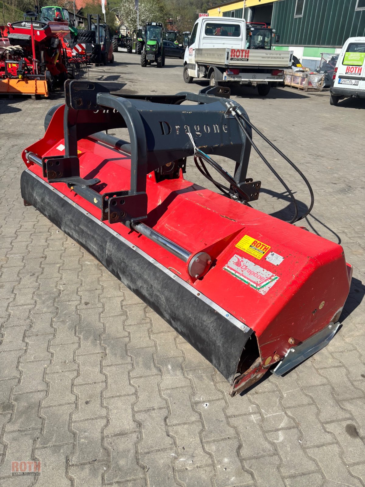 Mulchgerät & Häckselgerät typu DRAGONE VP 280, Gebrauchtmaschine v Untermünkheim (Obrázek 1)