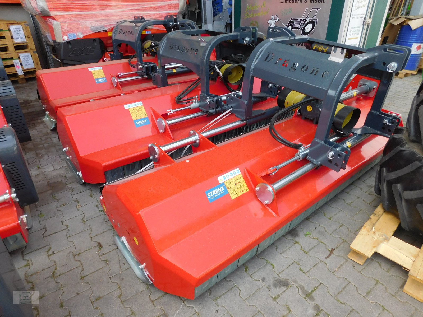 Mulchgerät & Häckselgerät typu DRAGONE VP280SFH Lagermaschine, Neumaschine w Gross-Bieberau (Zdjęcie 1)