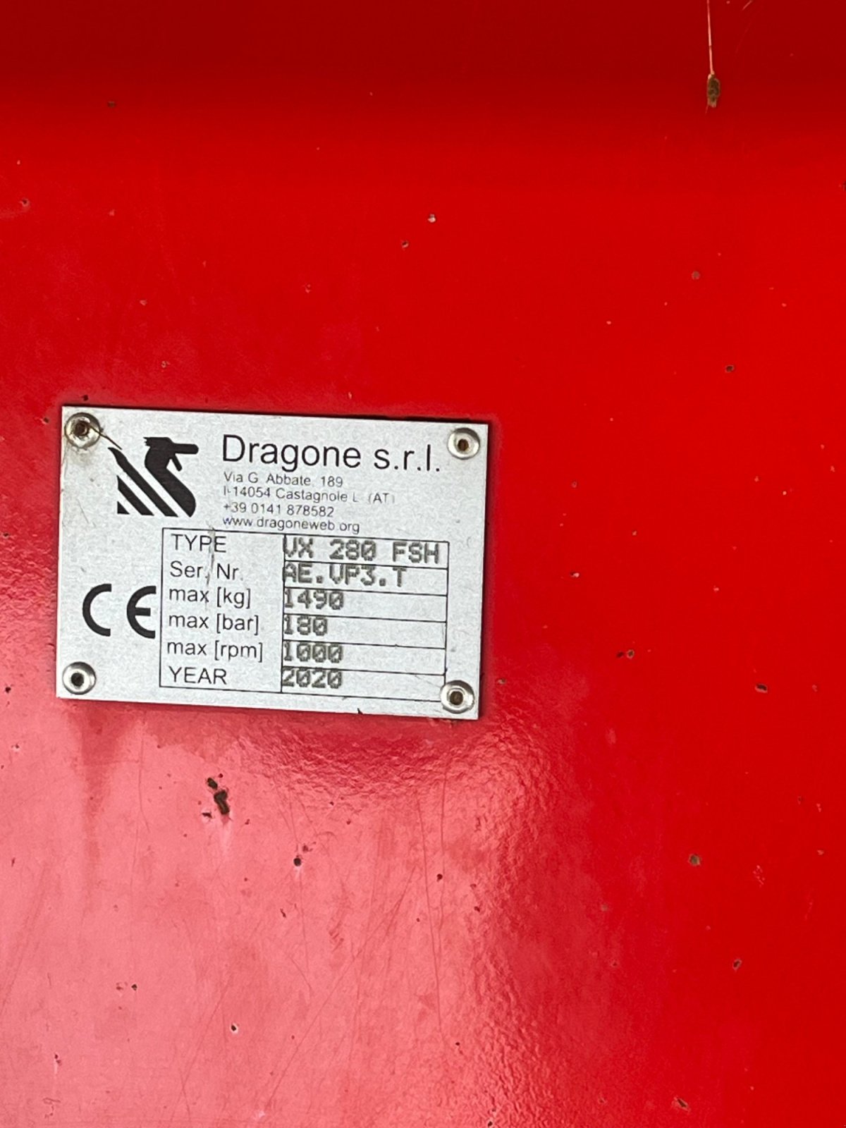 Mulchgerät & Häckselgerät typu DRAGONE VX 280 FSH, Gebrauchtmaschine v Schrobenhausen (Obrázok 3)