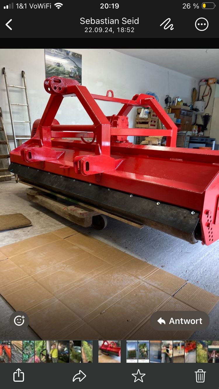 Mulchgerät & Häckselgerät van het type Fehrenbach  Schlegelmulcher P 2 2,50, Gebrauchtmaschine in Dannstadt-Schauernheim (Foto 2)