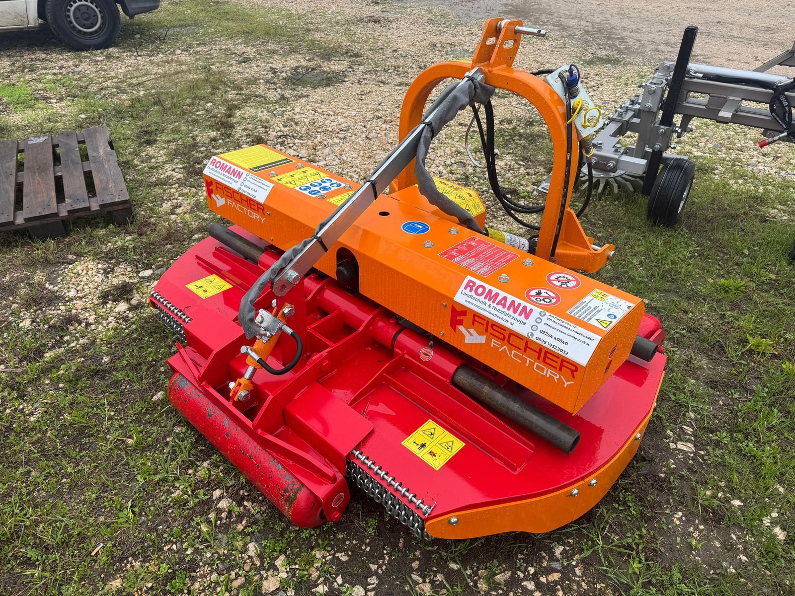 Mulchgerät & Häckselgerät van het type Fischer BV 3 165 -240, Gebrauchtmaschine in Harmannsdorf-Rückersdorf (Foto 2)