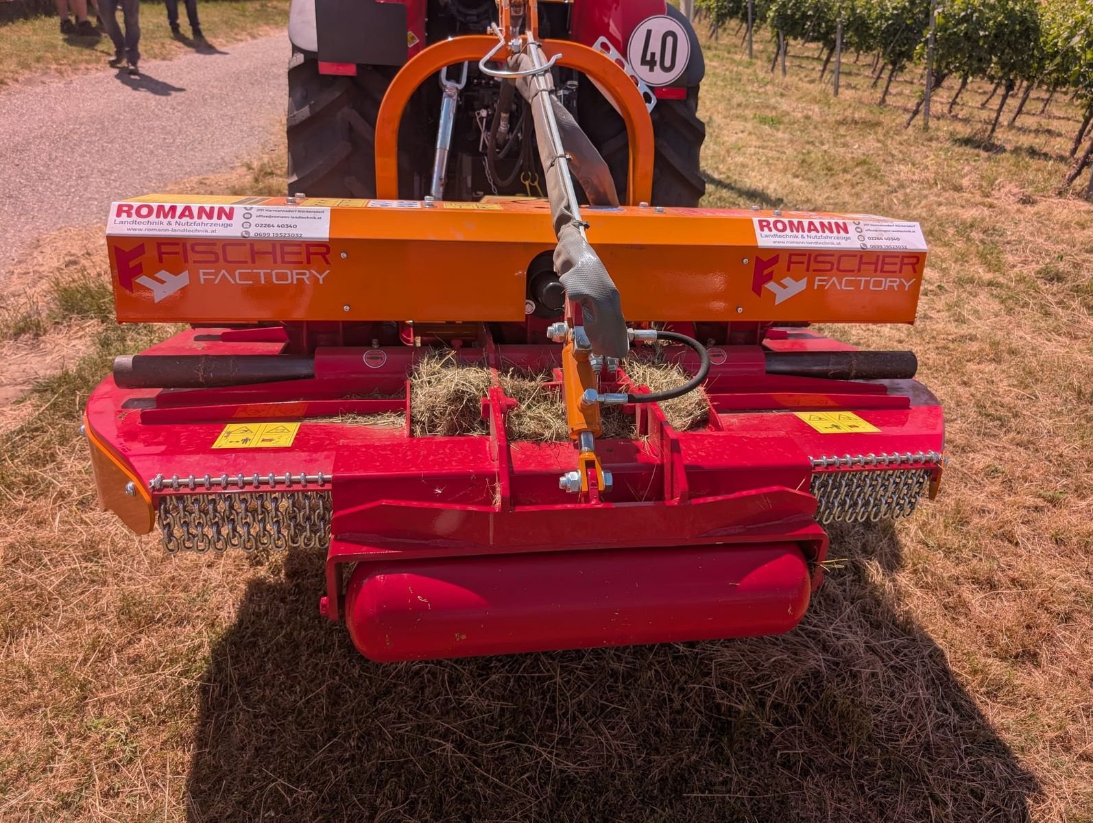 Mulchgerät & Häckselgerät typu Fischer BV 3 165 -240, Vorführmaschine v Harmannsdorf-Rückersdorf (Obrázek 4)