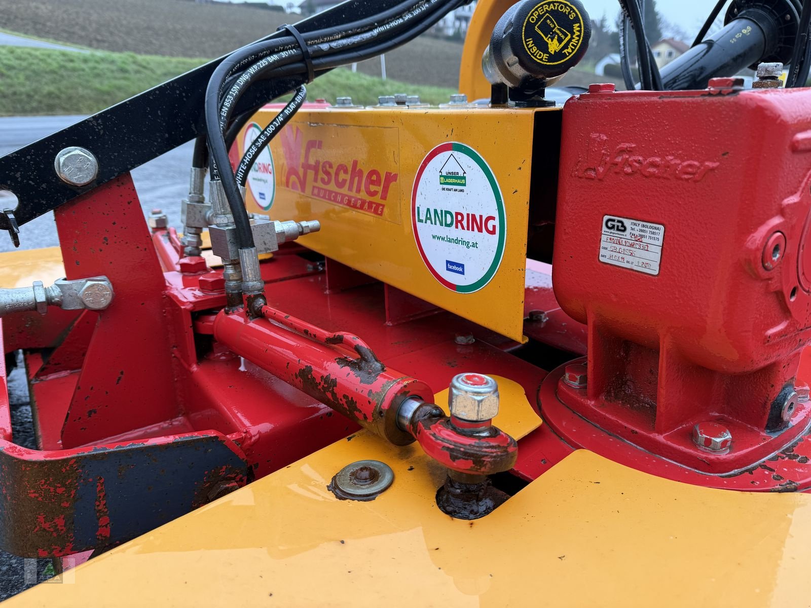 Mulchgerät & Häckselgerät typu Fischer GL 4 280, Gebrauchtmaschine v Markt Hartmannsdorf (Obrázek 6)