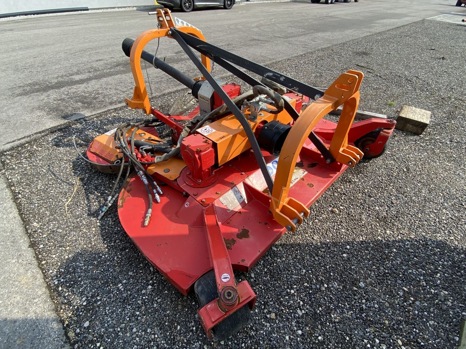 Mulchgerät & Häckselgerät типа Fischer GL4 220/60, Gebrauchtmaschine в Grund (Фотография 3)