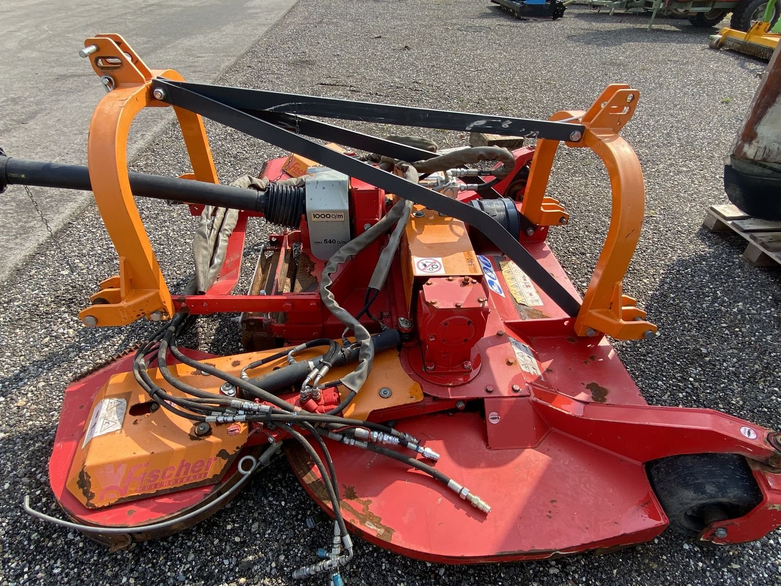 Mulchgerät & Häckselgerät типа Fischer GL4 220/60, Gebrauchtmaschine в Grund (Фотография 6)