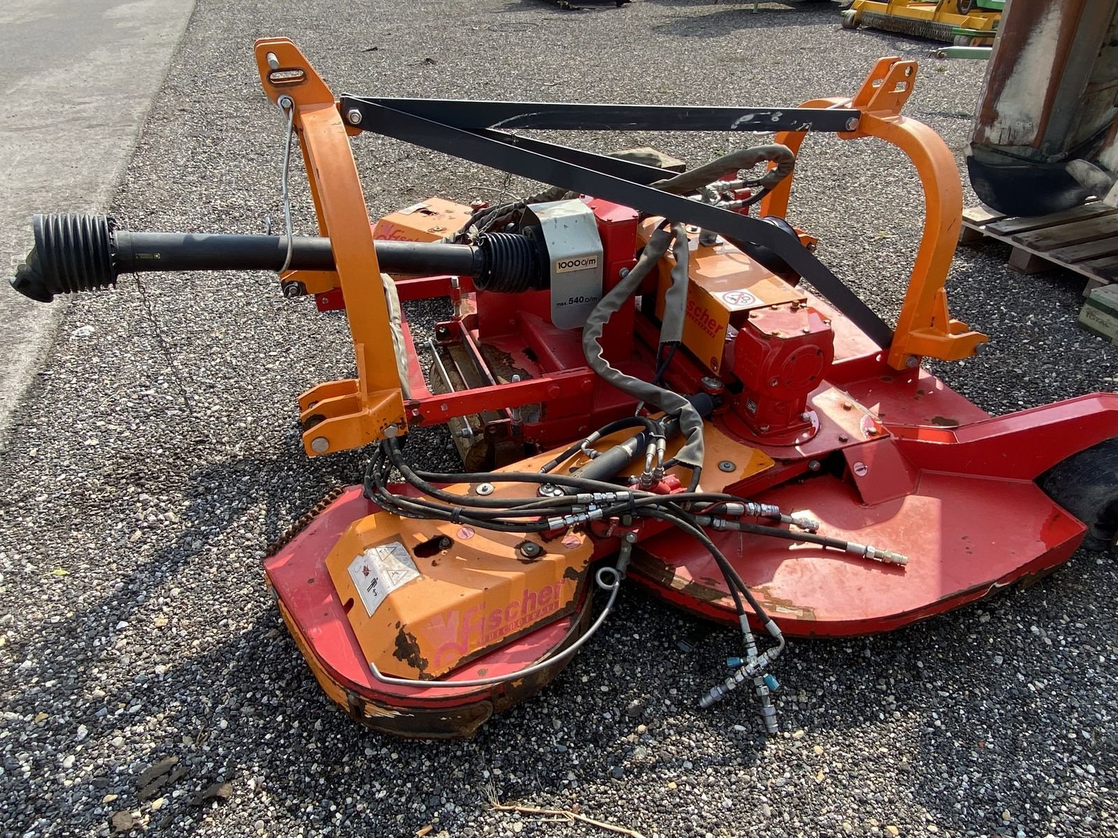 Mulchgerät & Häckselgerät типа Fischer GL4 220/60, Gebrauchtmaschine в Grund (Фотография 1)