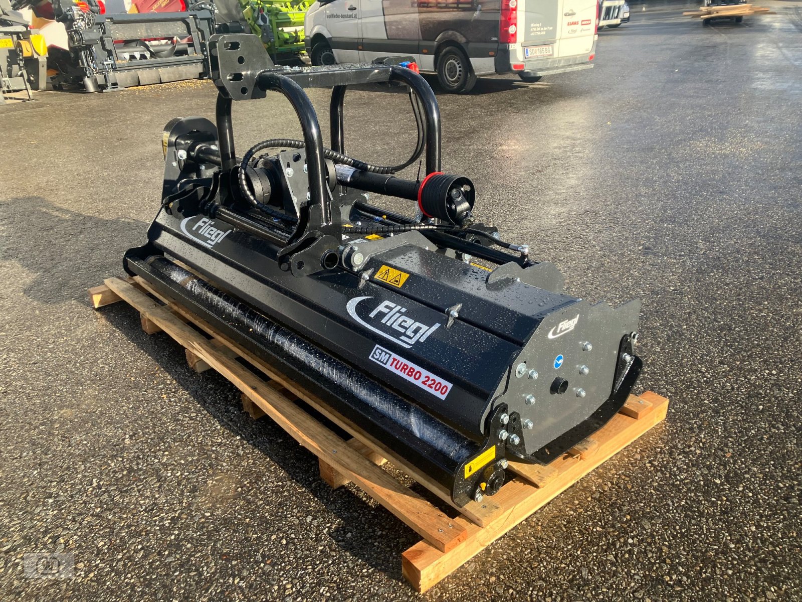 Mulchgerät & Häckselgerät del tipo Fliegl Turbo 2200, Neumaschine In Zell an der Pram (Immagine 8)