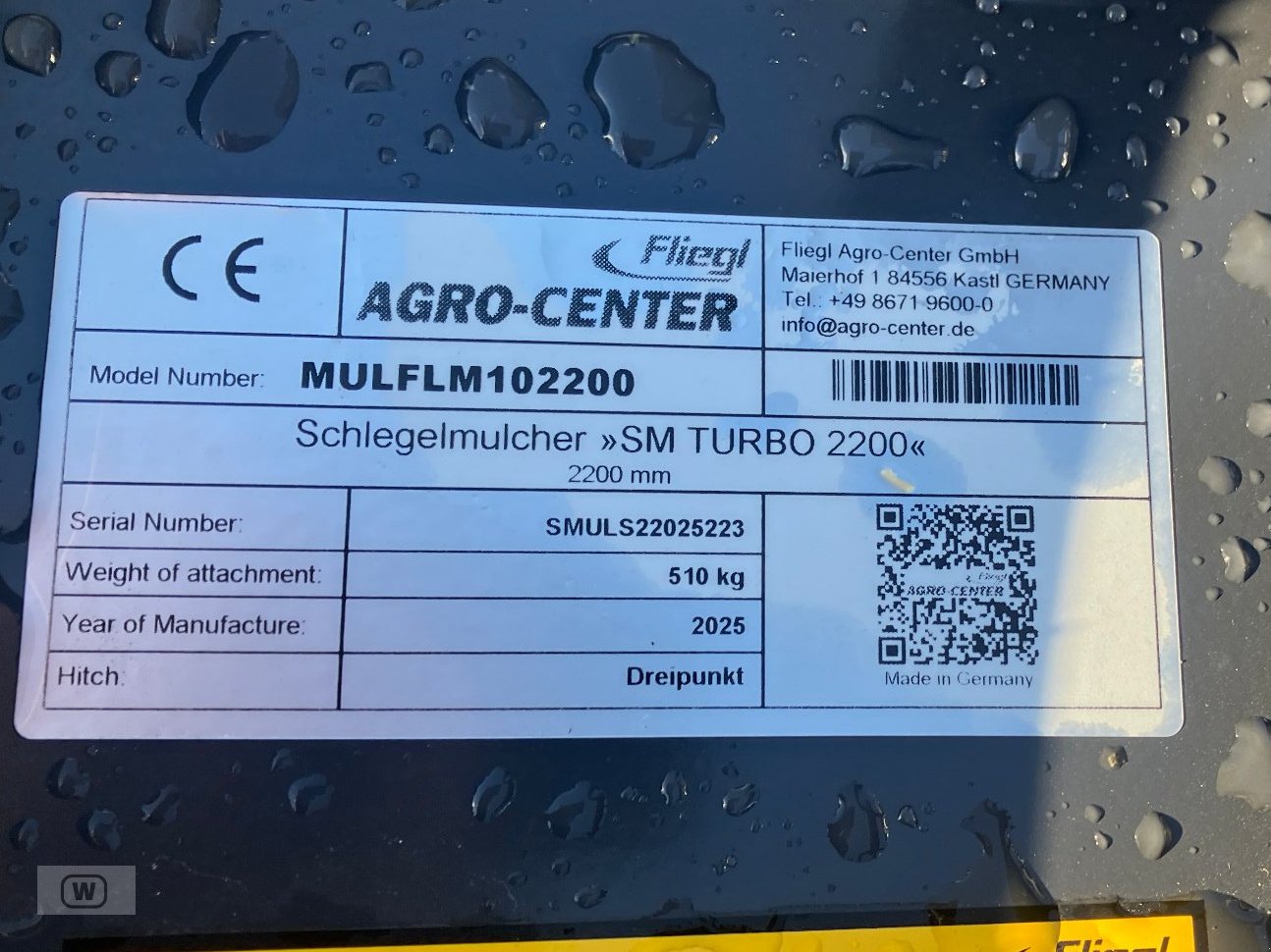 Mulchgerät & Häckselgerät del tipo Fliegl Turbo 2200, Neumaschine In Zell an der Pram (Immagine 27)