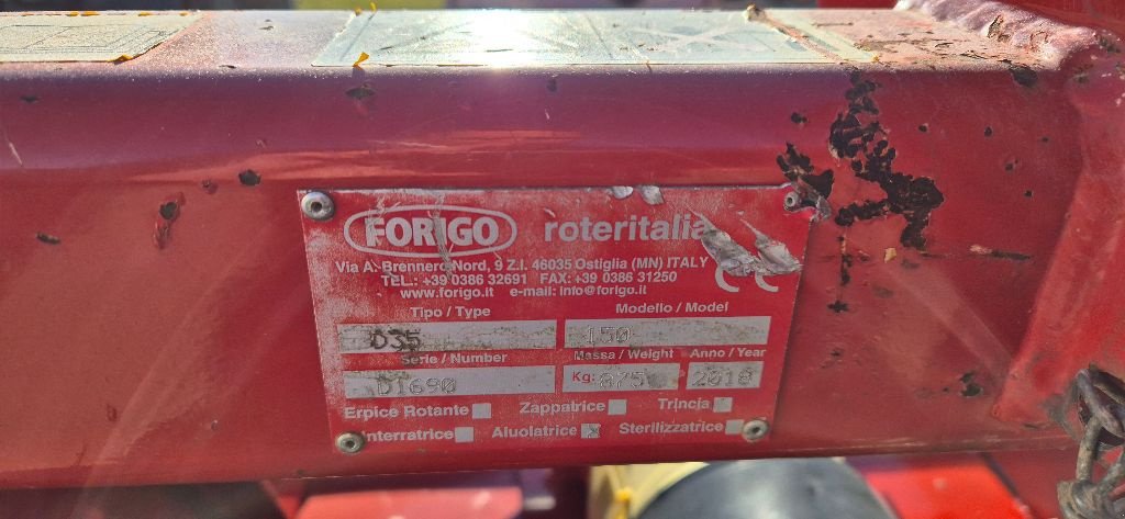 Mulchgerät & Häckselgerät του τύπου Forigo D35-150, Gebrauchtmaschine σε LESTREM (Φωτογραφία 6)