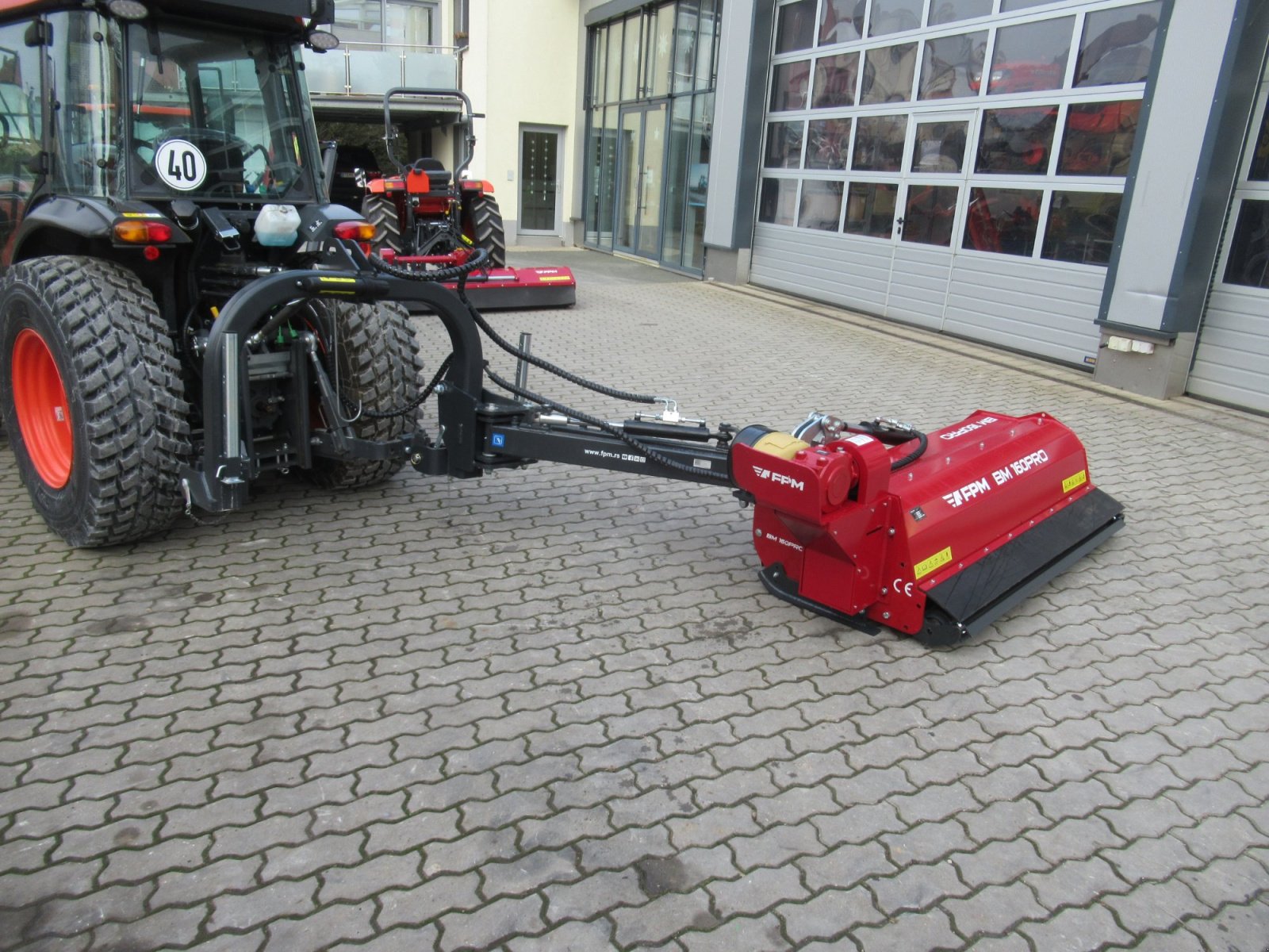 Mulchgerät & Häckselgerät des Typs FPM Agromehanika BM 160 PRO, Neumaschine in Waischenfeld (Bild 4)