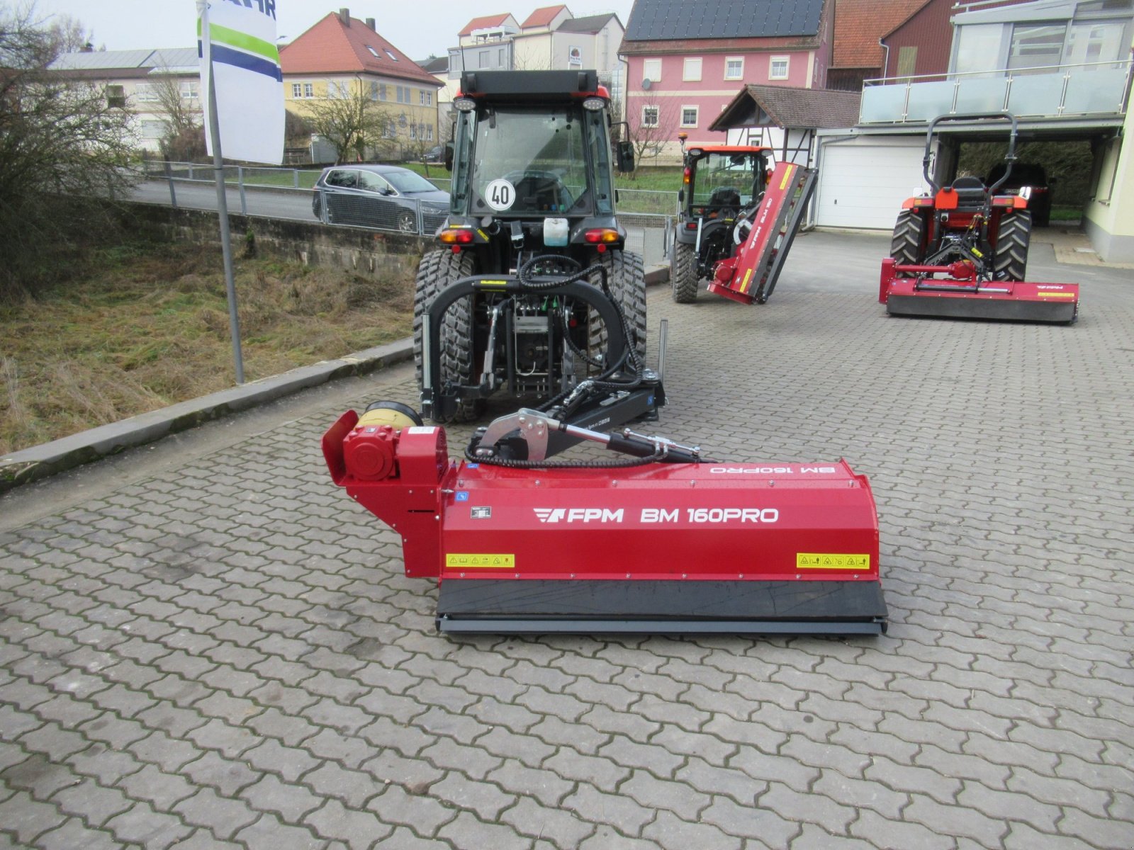 Mulchgerät & Häckselgerät des Typs FPM Agromehanika BM 160 PRO, Neumaschine in Waischenfeld (Bild 5)