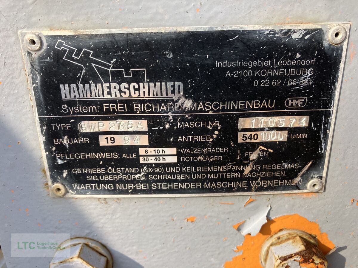 Mulchgerät & Häckselgerät tip Hammerschmied 275, Gebrauchtmaschine in Eggendorf (Poză 5)