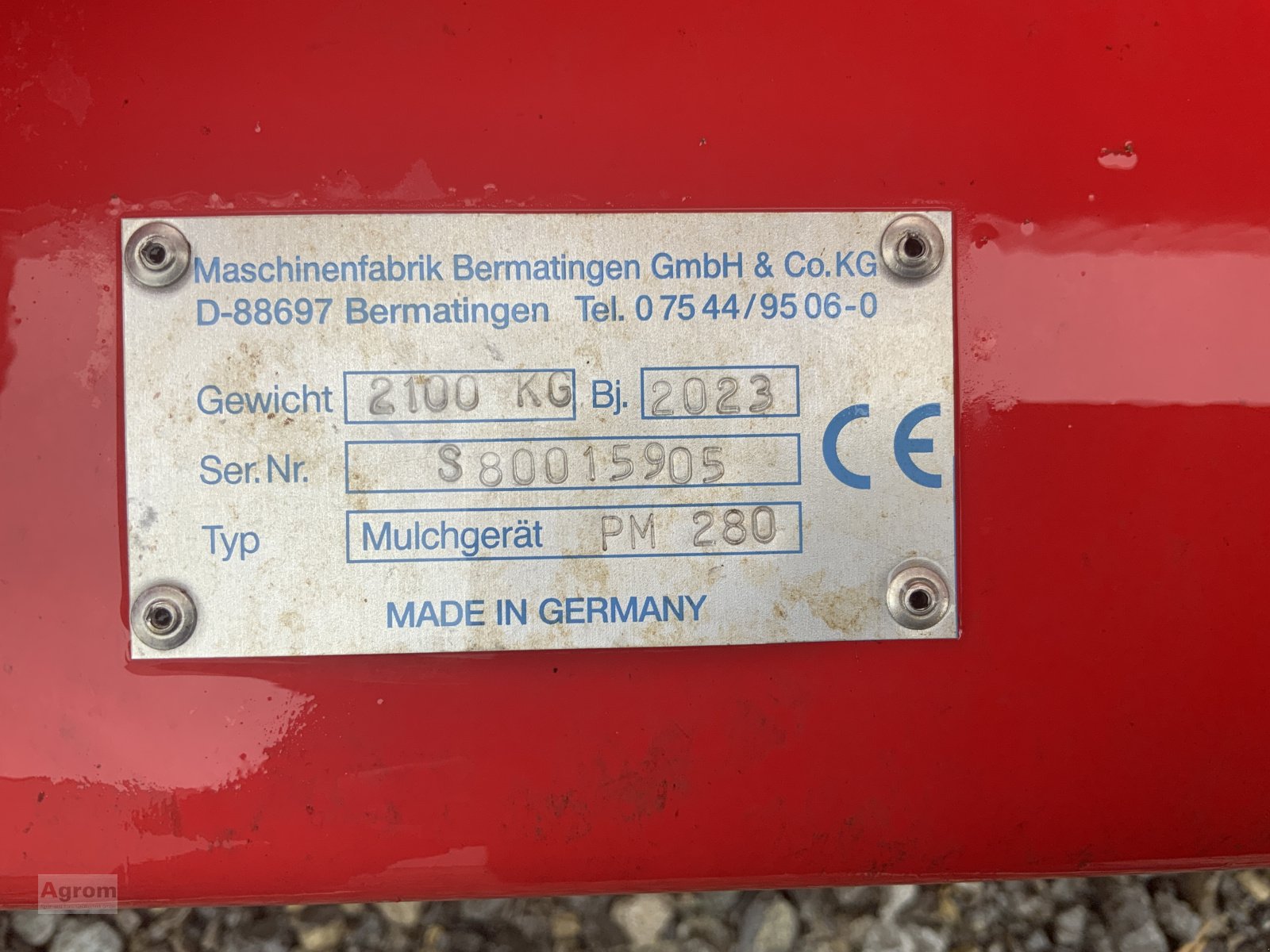 Mulchgerät & Häckselgerät типа Humus PM280 +Messerwalze, Gebrauchtmaschine в Herrenberg-Gültstein (Фотография 4)