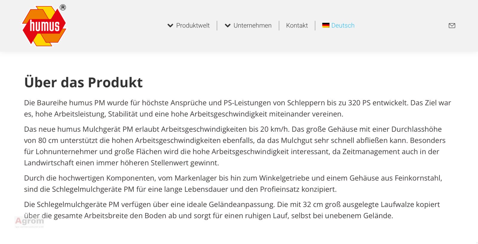 Mulchgerät & Häckselgerät типа Humus PM280 +Messerwalze, Gebrauchtmaschine в Herrenberg-Gültstein (Фотография 10)