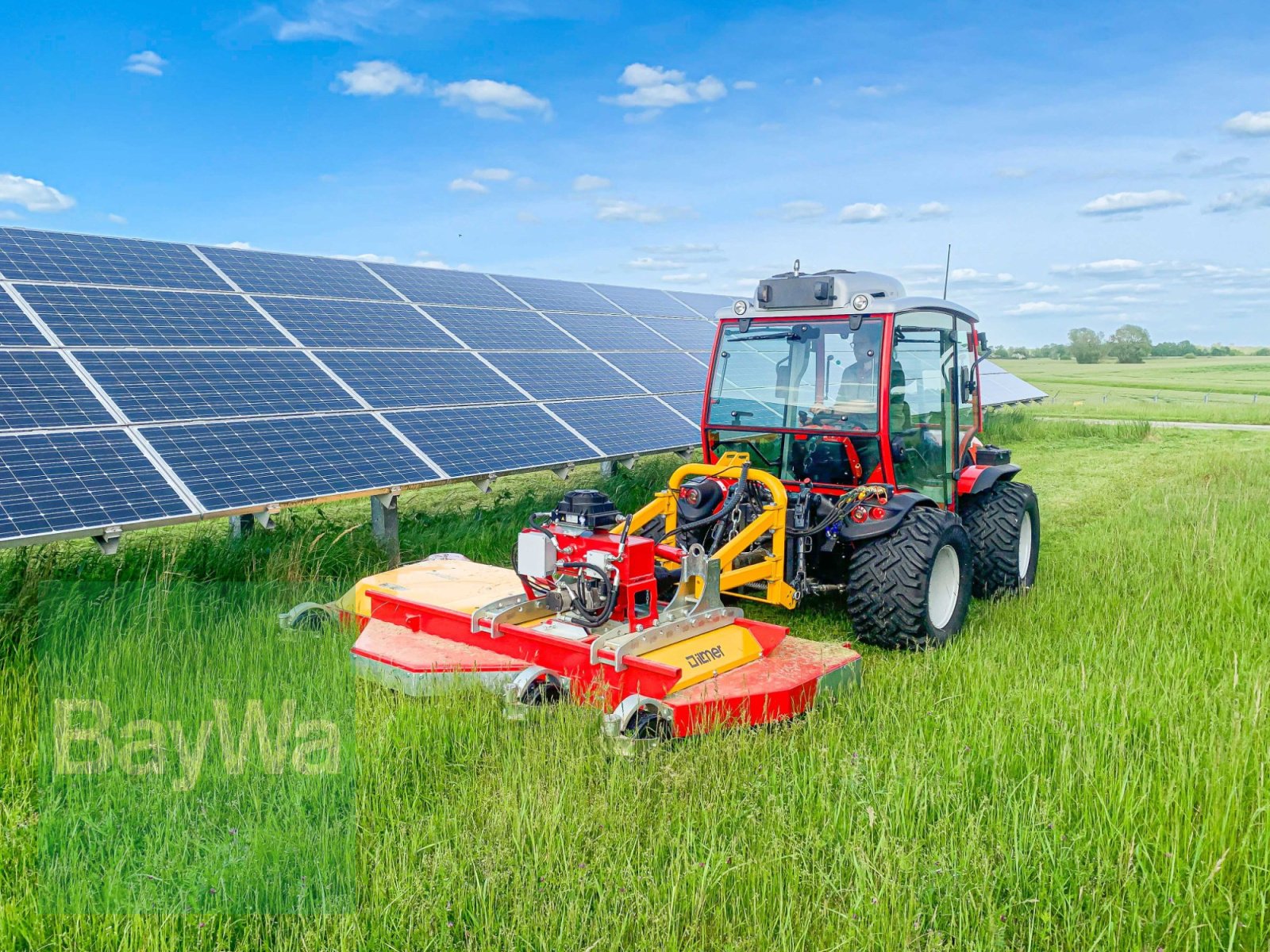 Mulchgerät & Häckselgerät des Typs Ilmer EMG285/58, Neumaschine in Volkach (Bild 5)