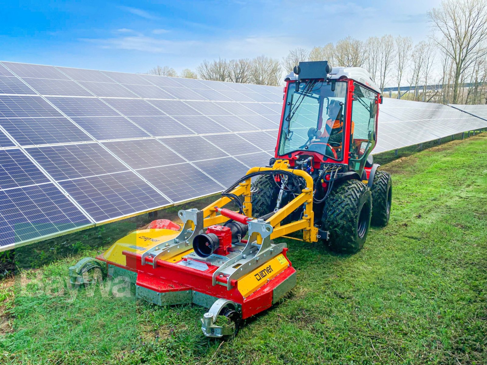 Mulchgerät & Häckselgerät des Typs Ilmer EMG285/58, Neumaschine in Volkach (Bild 7)