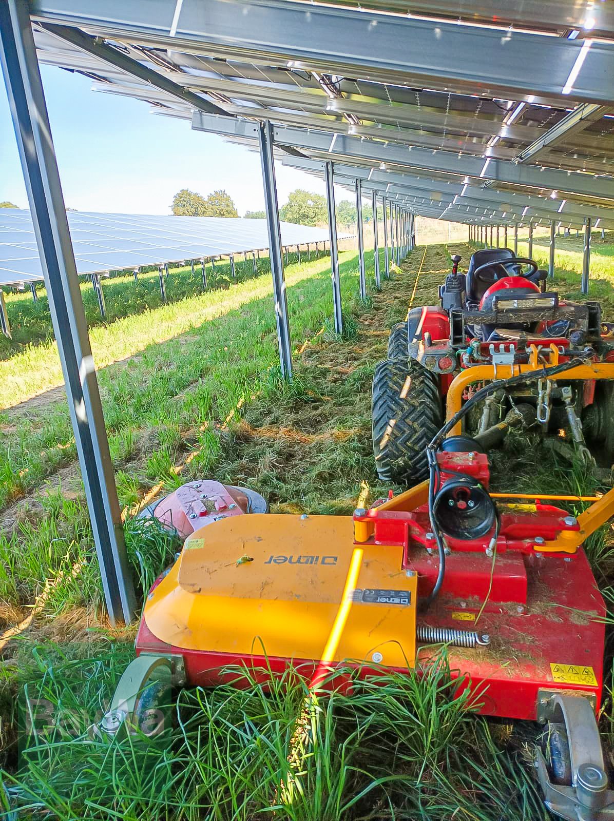 Mulchgerät & Häckselgerät des Typs Ilmer EMG285/58, Neumaschine in Volkach (Bild 9)