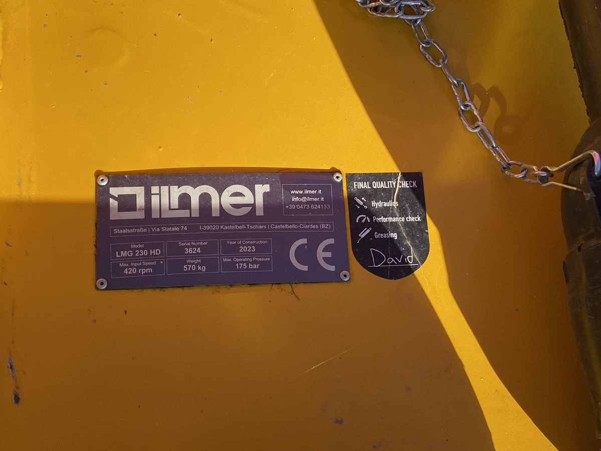 Mulchgerät & Häckselgerät des Typs Ilmer LMG 230 HD mit FR-EVO 10, Vorführmaschine in Mistelbach (Bild 11)
