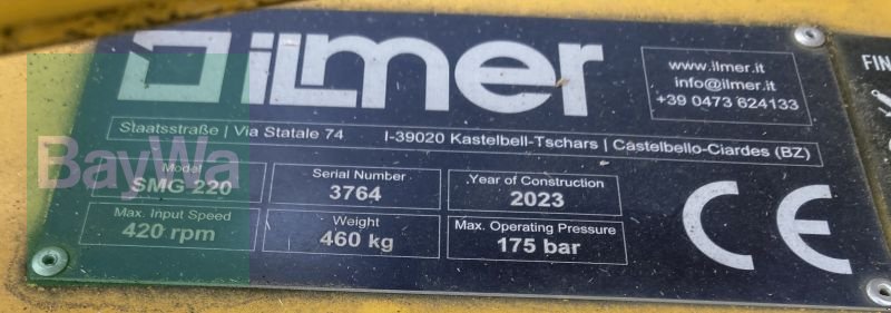 Mulchgerät & Häckselgerät Türe ait Ilmer SMG 220, Vorführmaschine içinde Brackenheim (resim 10)