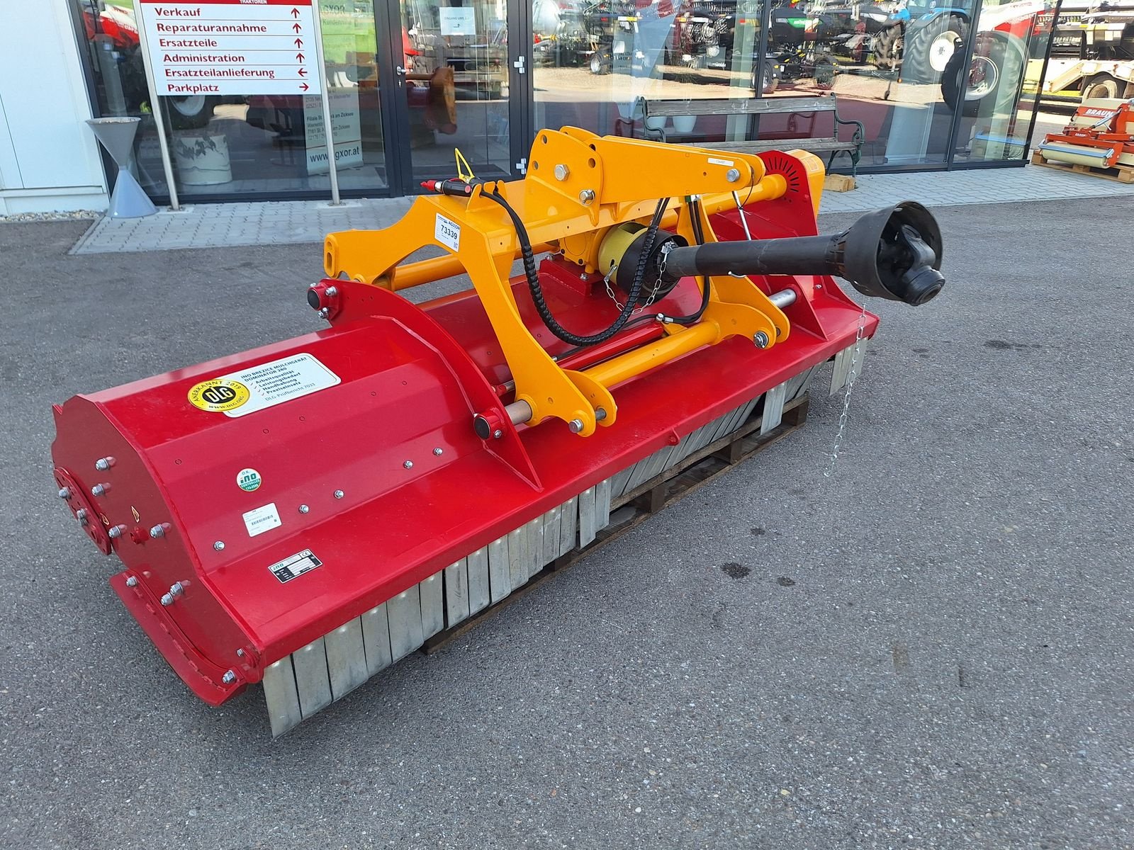 Mulchgerät & Häckselgerät za tip INO Dominator 280, Neumaschine u Harmannsdorf (Slika 2)