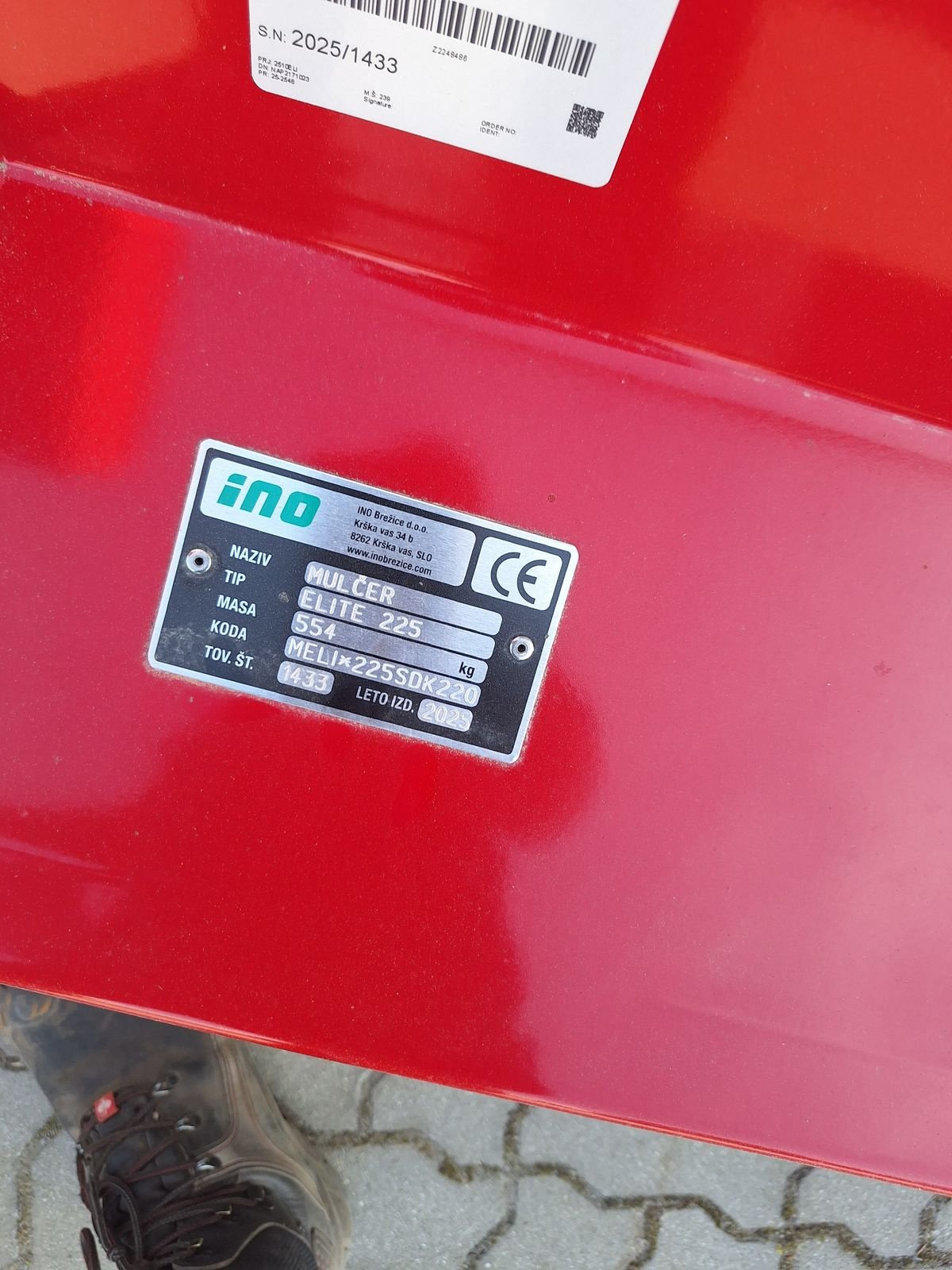 Mulchgerät & Häckselgerät za tip INO Dominator 280, Neumaschine u Harmannsdorf (Slika 15)