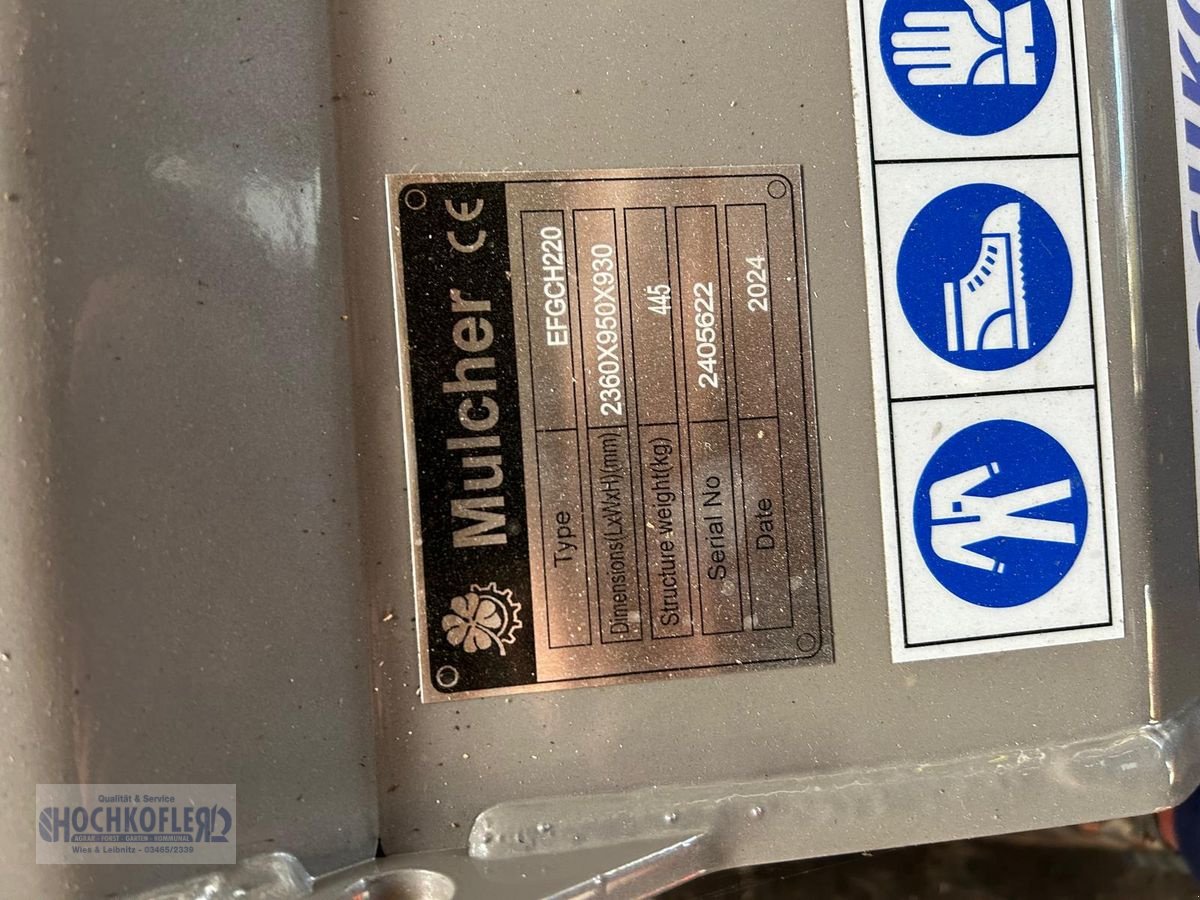 Mulchgerät & Häckselgerät of the type Jansen EFGCH 175, Gebrauchtmaschine in Wies (Picture 10)