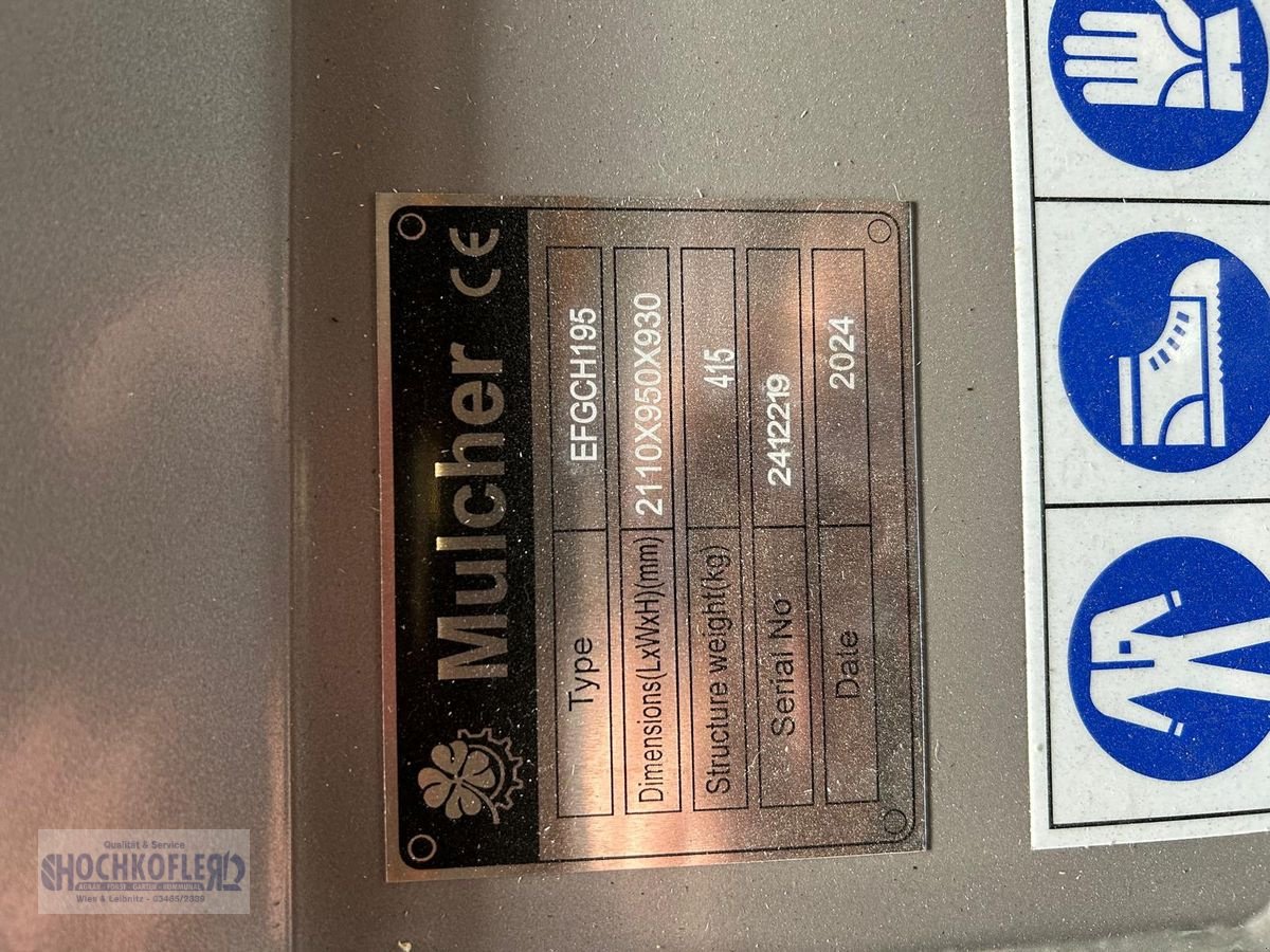 Mulchgerät & Häckselgerät of the type Jansen EFGCH 175, Gebrauchtmaschine in Wies (Picture 13)