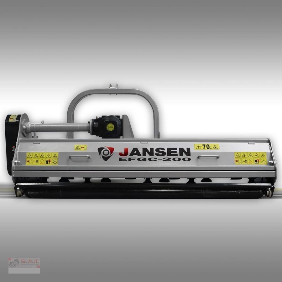 Mulchgerät & Häckselgerät des Typs Jansen Schlegelmulcher  EFGC-200, Schlegelmähwerk, Neumaschine in Eberschwang (Bild 2)