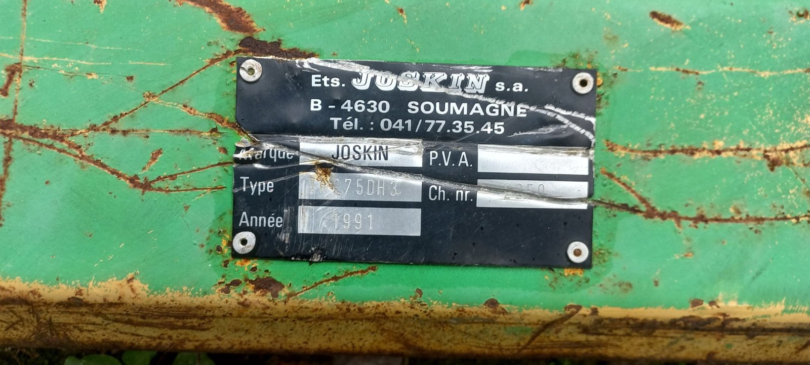 Mulchgerät & Häckselgerät типа Joskin TH275 DH3, Gebrauchtmaschine в Leusden (Фотография 2)