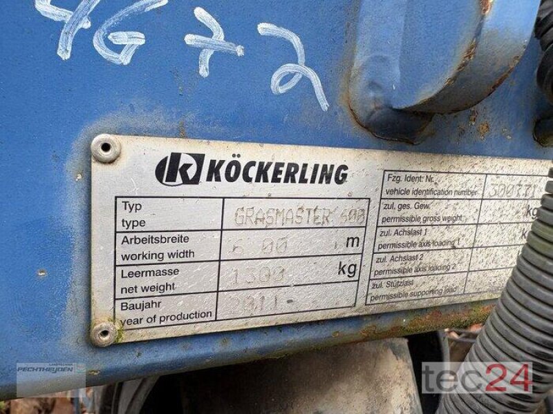 Mulchgerät & Häckselgerät a típus Köckerling Grasmaster 600, Gebrauchtmaschine ekkor: Rees (Kép 3)